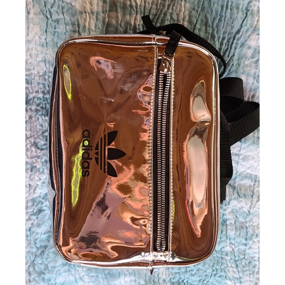 Adidas holographic backpack